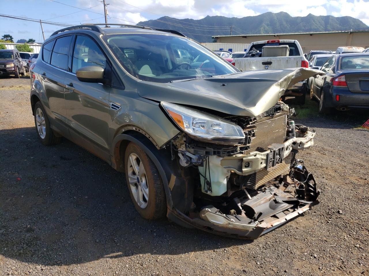 FORD ESCAPE SE 2013 with VIN 1FMCU0G91DUB84090 - Photo from auction