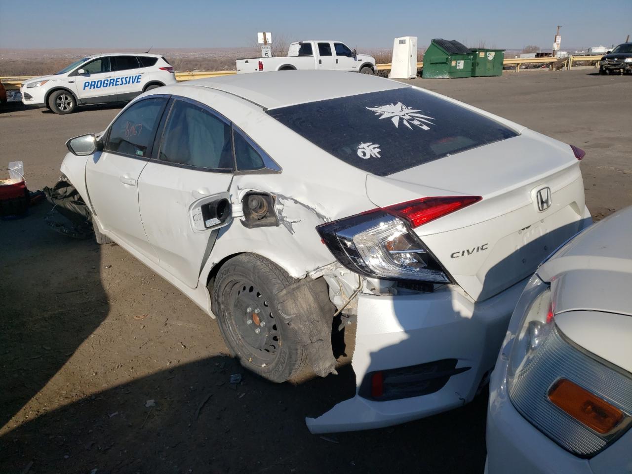 Photo 3 from auction – 2020 HONDA CIVIC LX with VIN 19XFC2F63LE004533