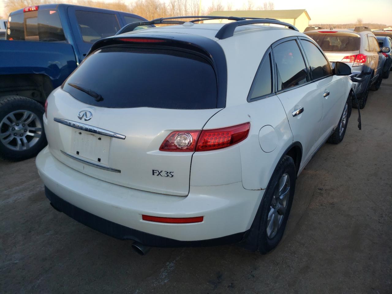 Photo 4 from auction – 2008 INFINITI FX35 with VIN JNRAS08W38X209713