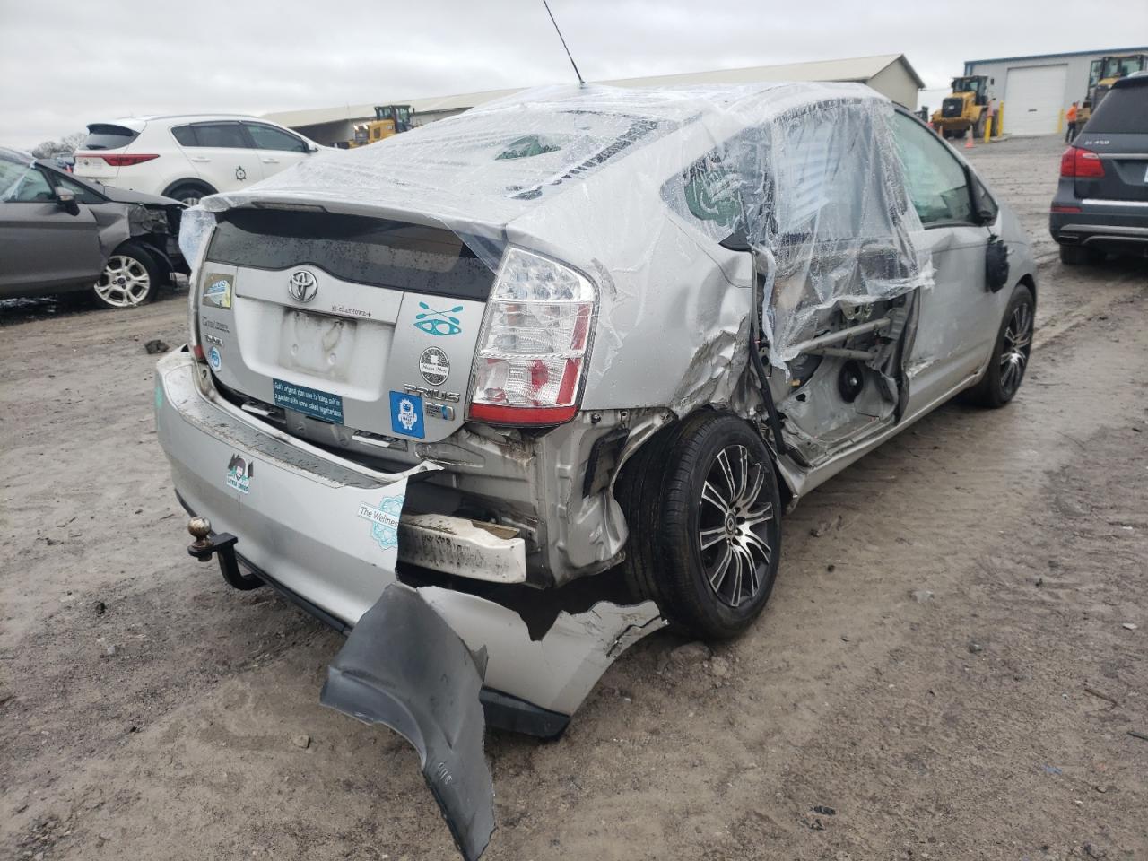 Photo 4 from auction – 2007 TOYOTA PRIUS with VIN JTDKB20U973206525