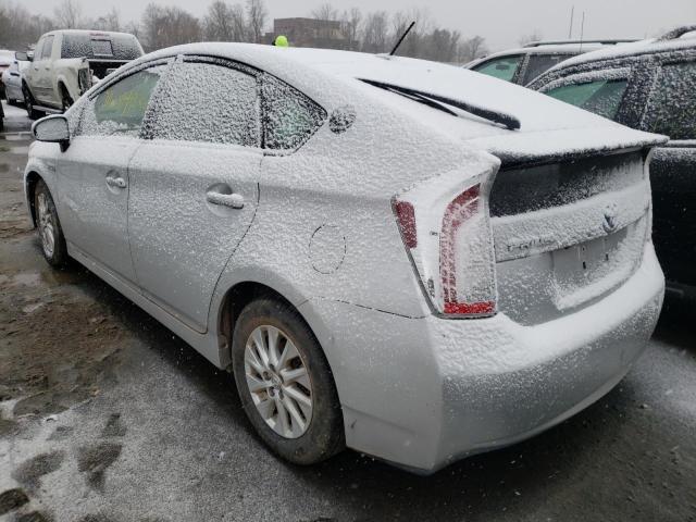 Photo 3 from auction – 2013 TOYOTA PRIUS PLUG with VIN JTDKN3DP8D3037143