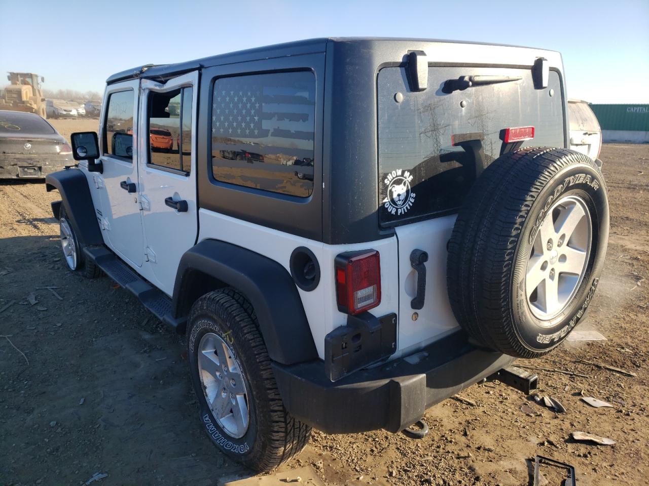 Photo 3 from auction – 2014 JEEP WRANGLER U with VIN 1C4BJWDG5EL139160