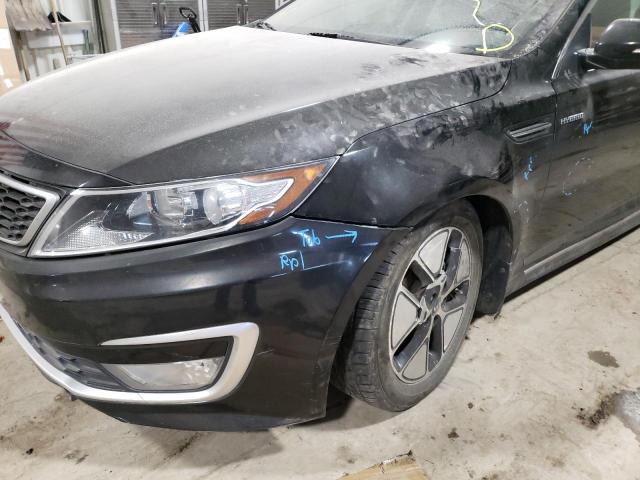 Photo 9 from auction – 2013 KIA OPTIMA HYB with VIN KNAGM4AD6D5049205