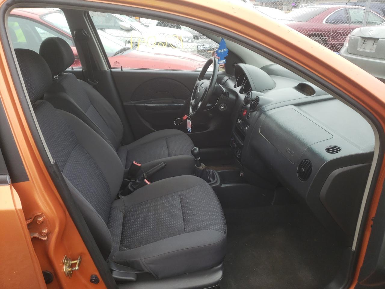 Photo 5 from auction – 2006 CHEVROLET AVEO BASE with VIN KL1TD66616B636995