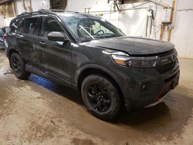 FORD EXPLORER T 2021 with VIN 1FMSK8JH5MGC19390 - Photo from auction