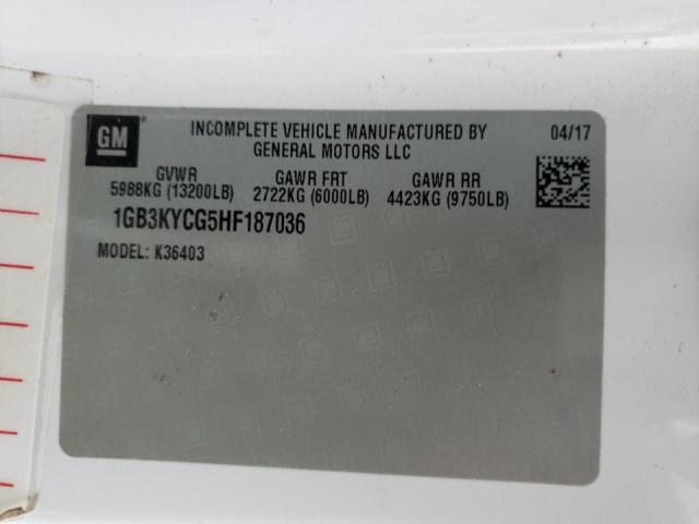 Photo 10 from auction – 2017 CHEVROLET SILVERADO with VIN 1GB3KYCG5HF187036