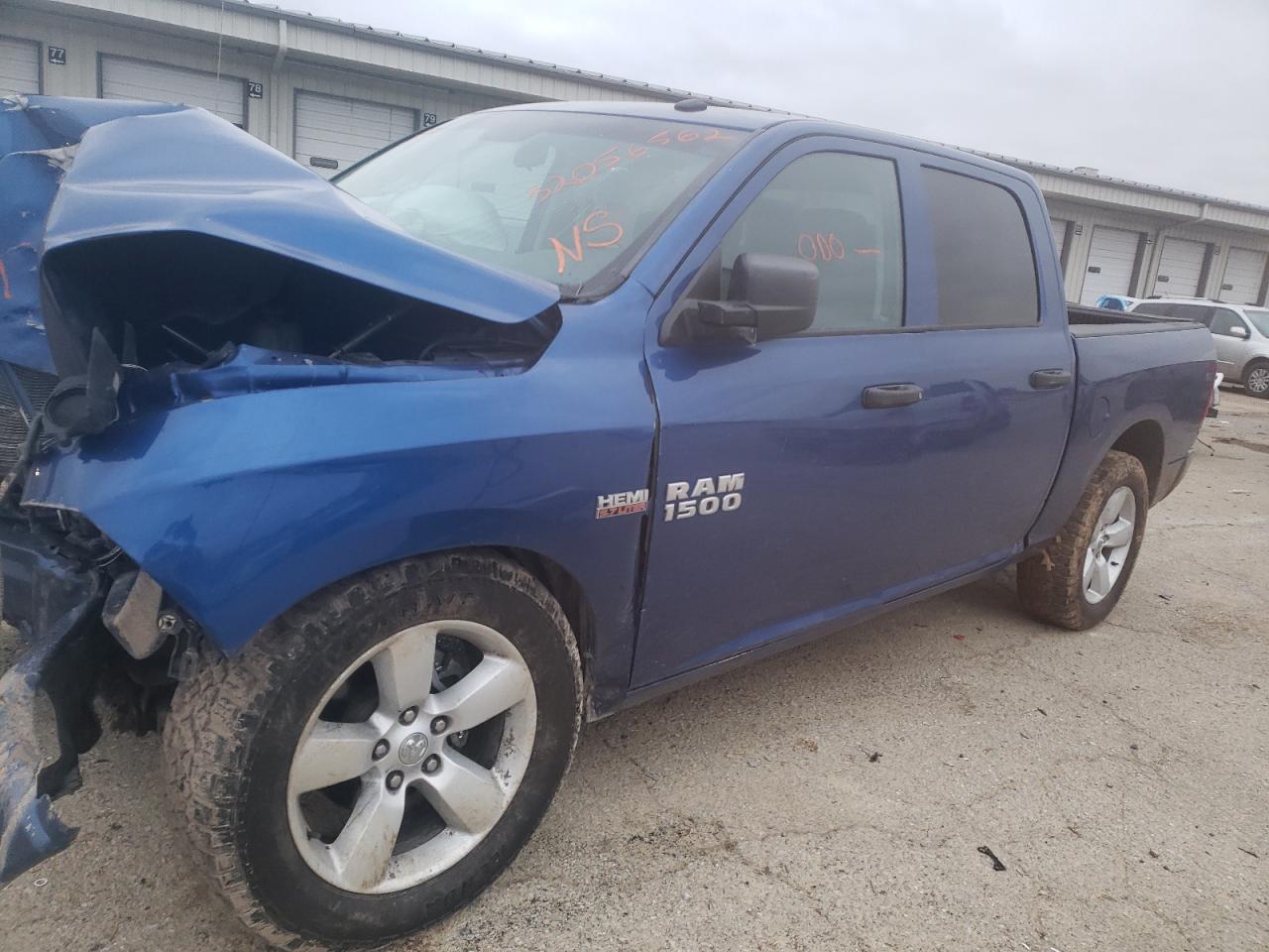Photo 2 from auction – 2016 RAM 1500 ST with VIN 3C6RR7KT9GG154278