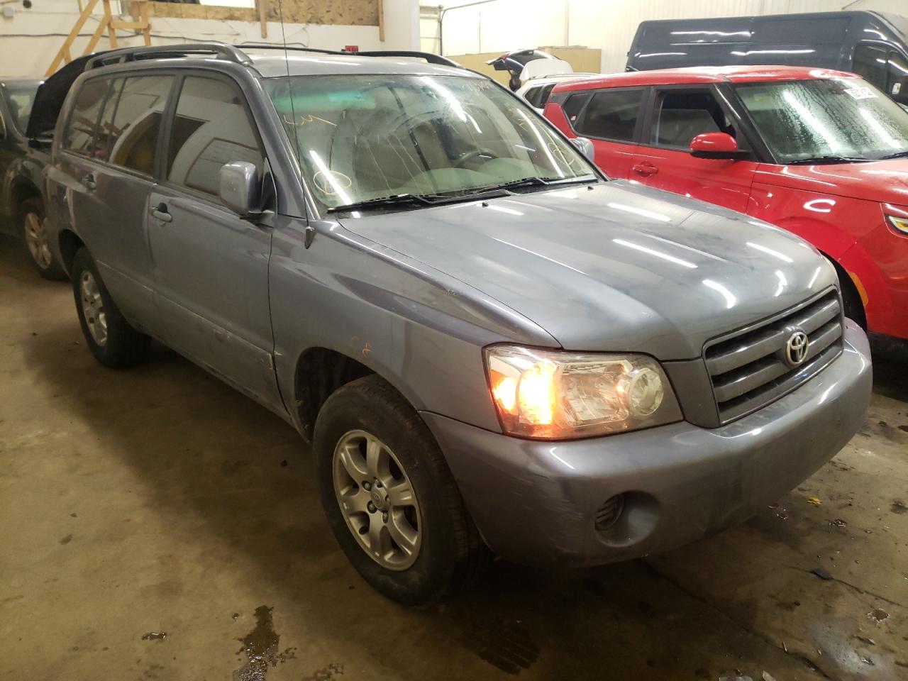 TOYOTA HIGHLANDER 2006 with VIN JTEGP21A060107227 - Photo from auction