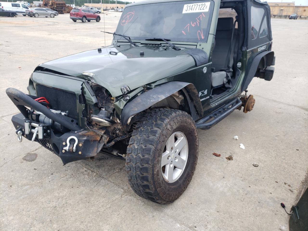 Photo 2 from auction – 2009 JEEP WRANGLER X with VIN 1J4FA241X9L729831