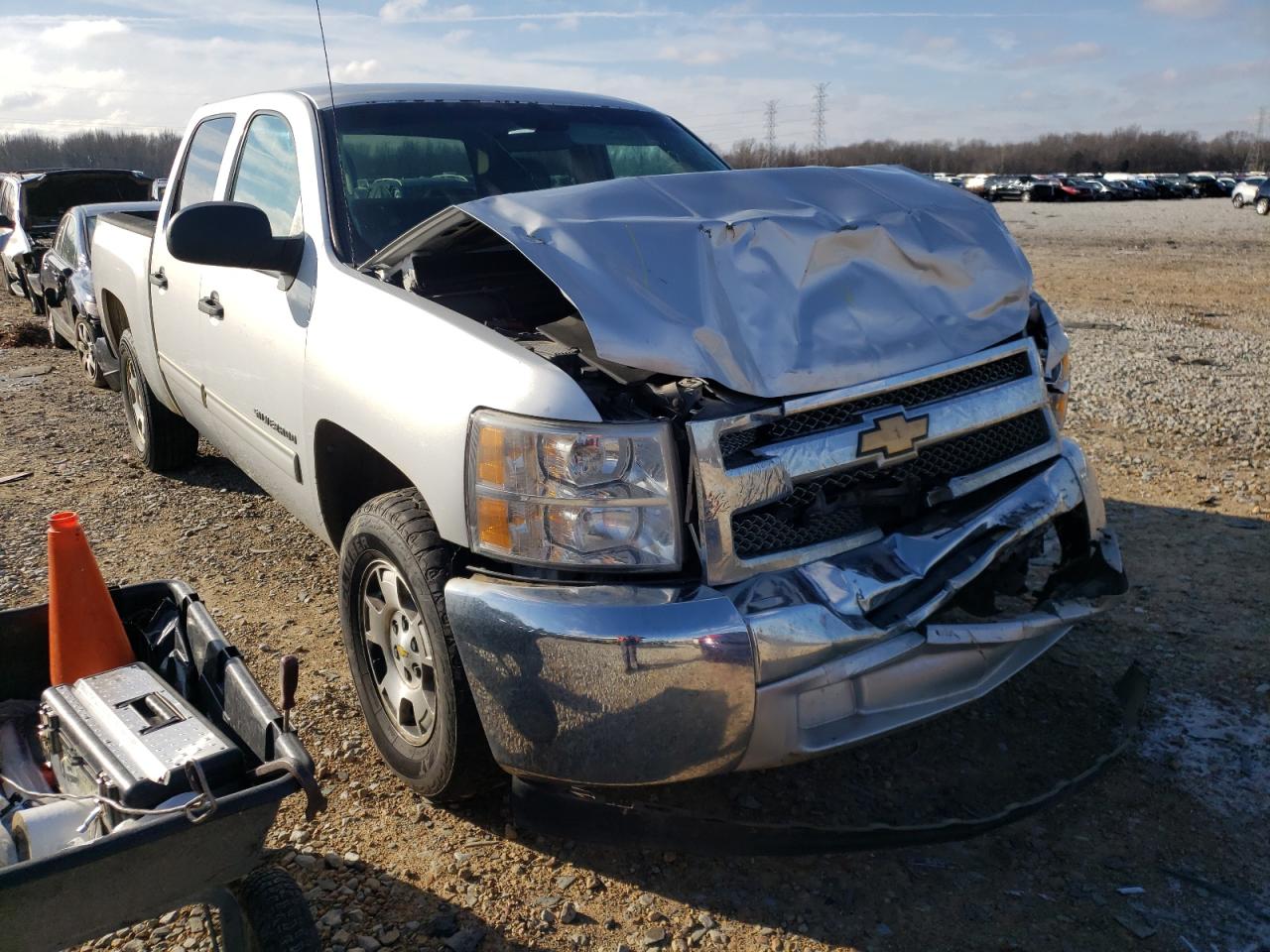 CHEVROLET SILVERADO 2012 with VIN 3GCPCSEA5CG232001 - Photo from auction