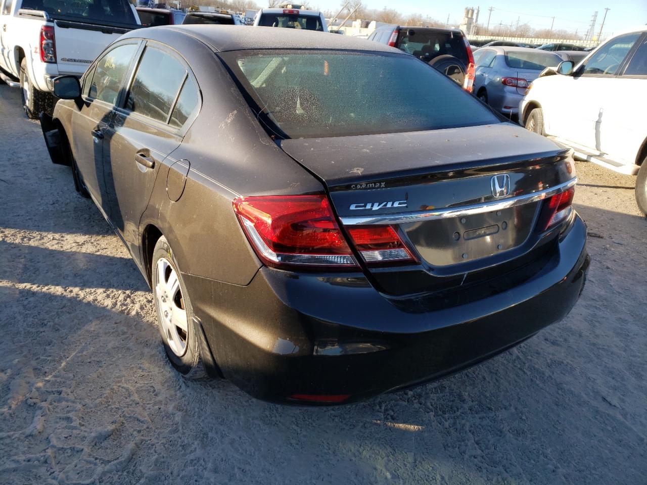 Photo 3 from auction – 2013 HONDA CIVIC LX with VIN 2HGFB2F5XDH524908