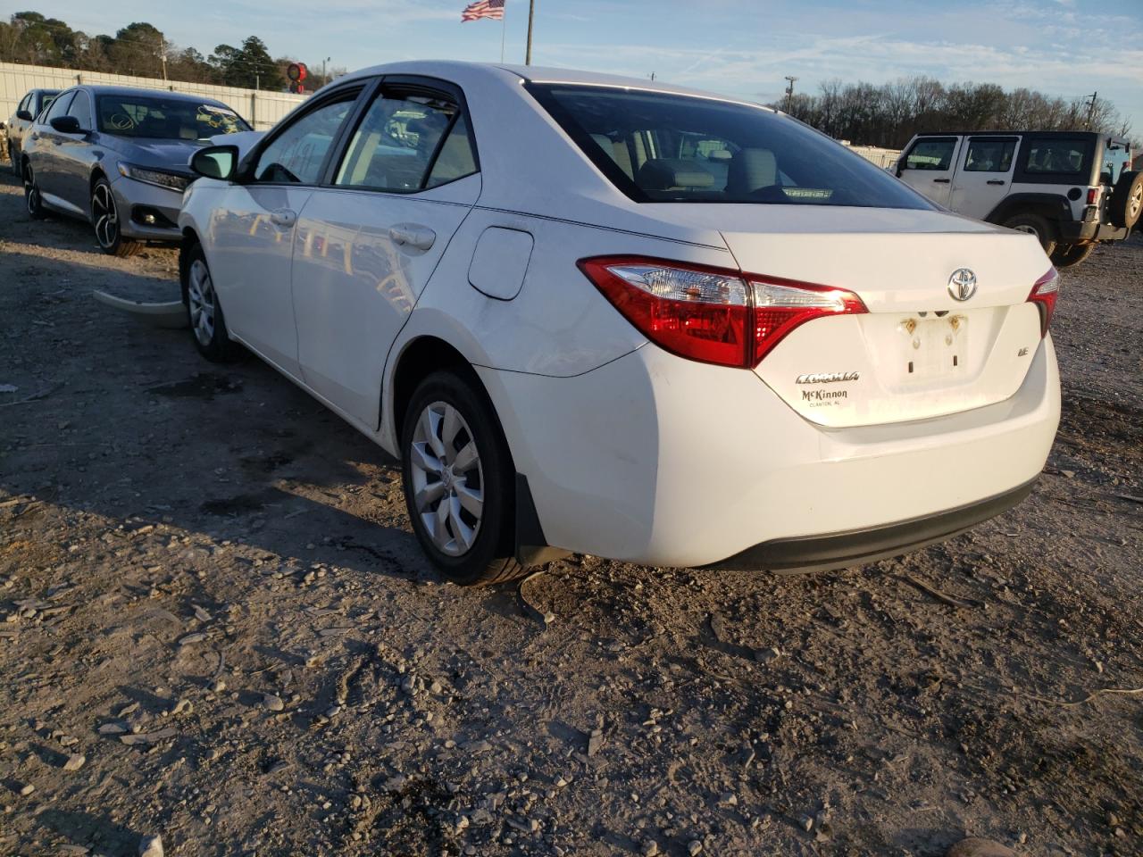 Photo 3 from auction – 2015 TOYOTA COROLLA L with VIN 2T1BURHE4FC473402