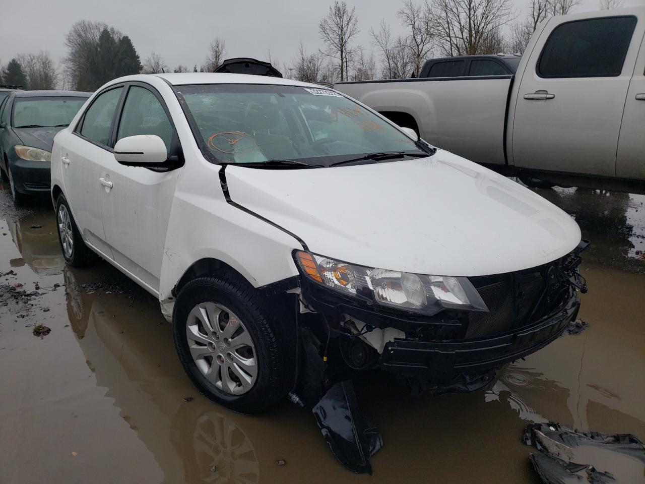 KIA FORTE EX 2013 with VIN KNAFU4A24D5732062 - Photo from auction