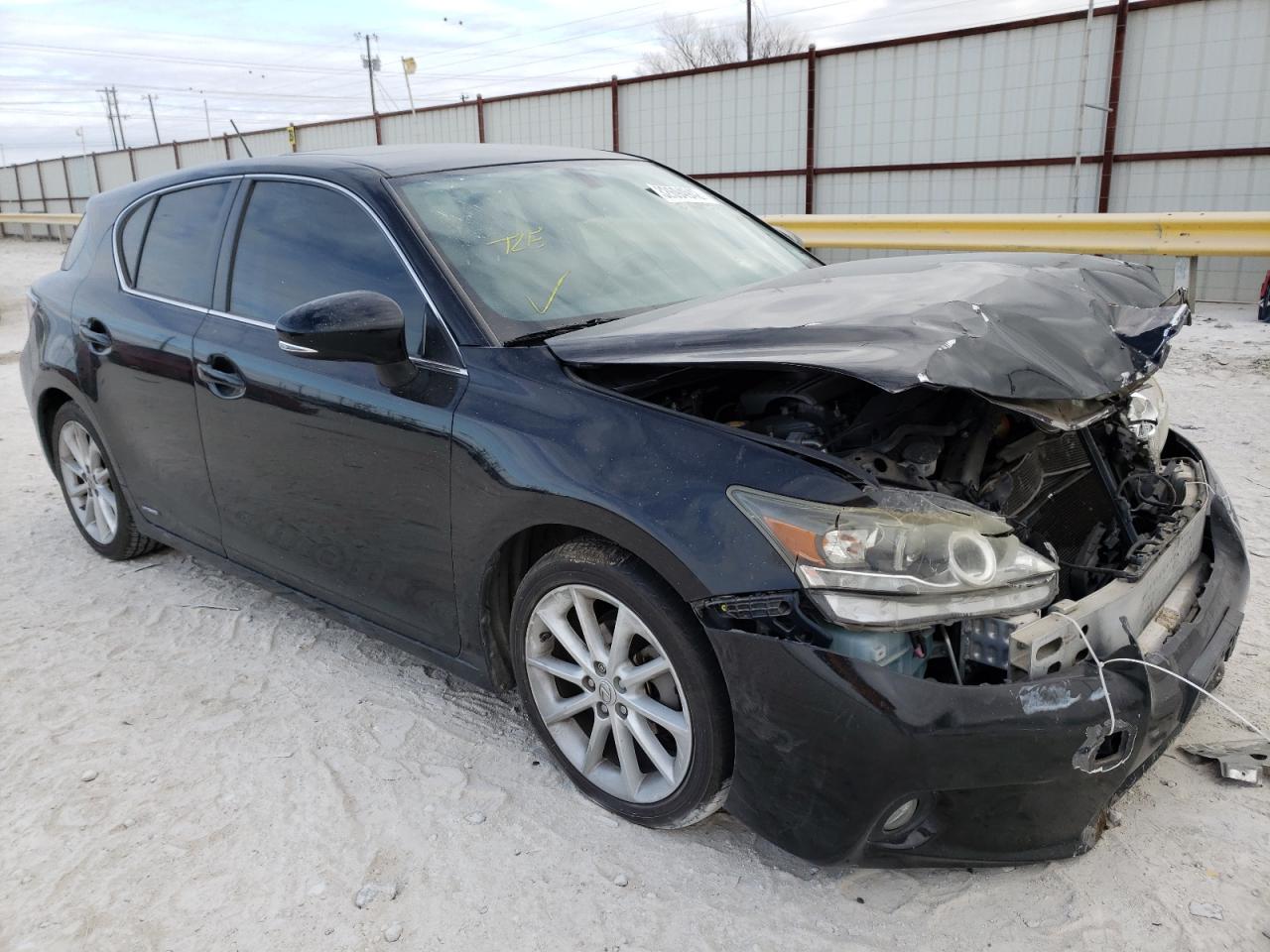 LEXUS CT 200 2012 with VIN JTHKD5BH7C2060331 - Photo from auction