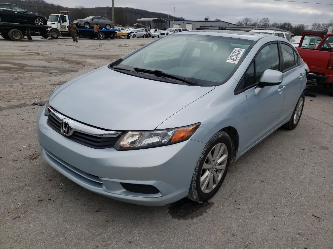 Photo 2 from auction – 2012 HONDA CIVIC EXL with VIN 19XFB2F95CE004613