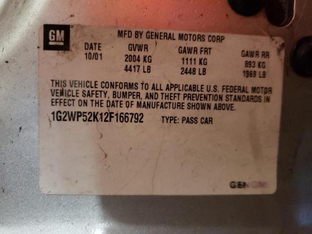 Photo 10 from auction – 2002 PONTIAC GRAND PRIX with VIN 1G2WP52K12F166792