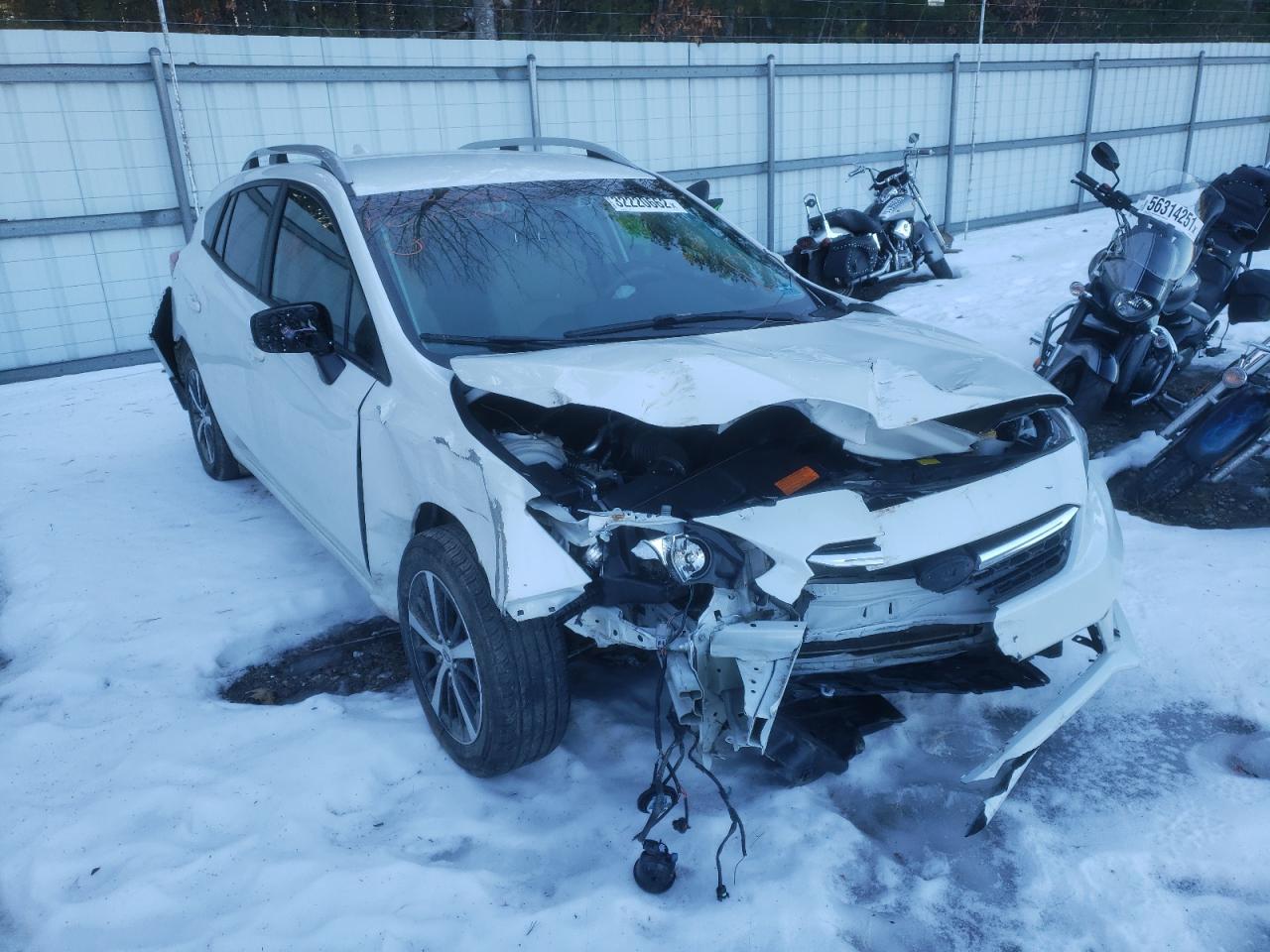 SUBARU IMPREZA PR 2020 with VIN 4S3GTAV67L3710248 - Photo from auction
