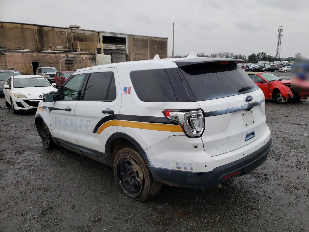 Photo 3 from auction – 2016 FORD EXPLORER P with VIN 1FM5K8ARXGGC60625