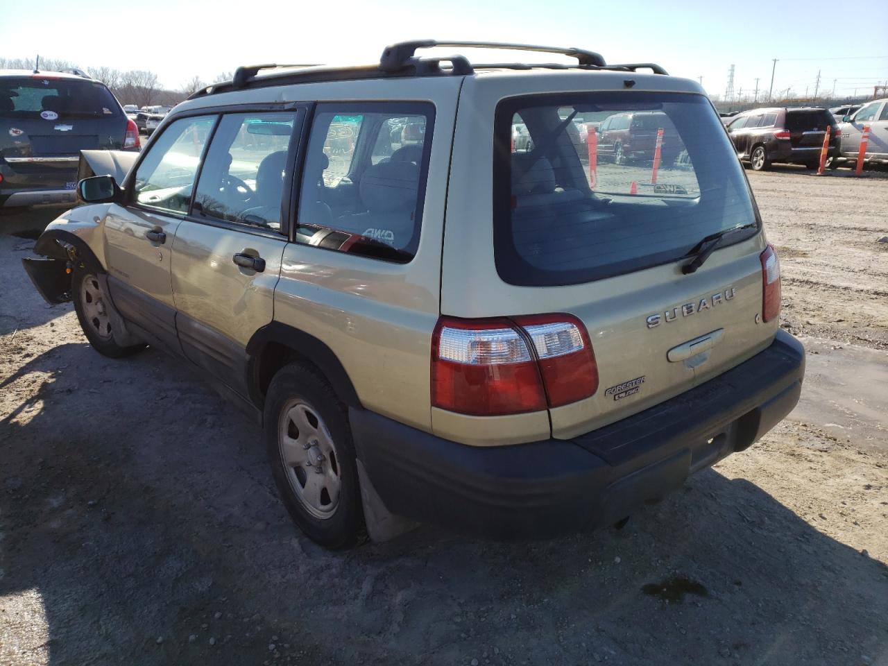 Photo 3 from auction – 2002 SUBARU FORESTER L with VIN JF1SF63582H737507