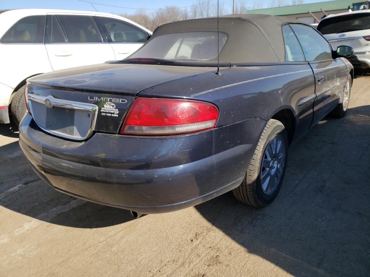 Photo 4 from auction – 2004 CHRYSLER SEBRING LI with VIN 1C3EL65R14N142216