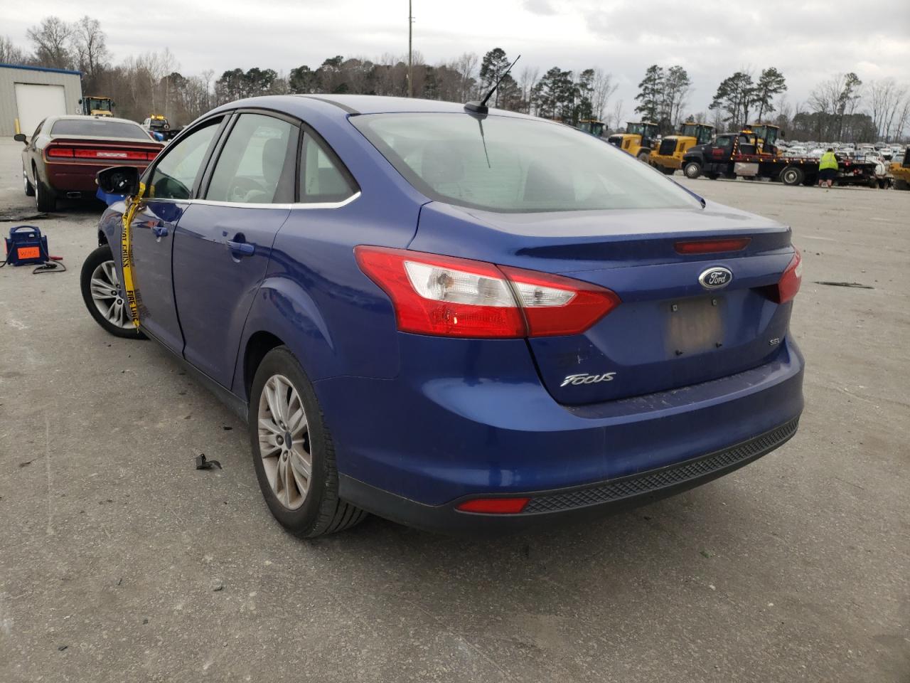 Photo 3 from auction – 2012 FORD FOCUS SEL with VIN 1FAHP3H22CL282107