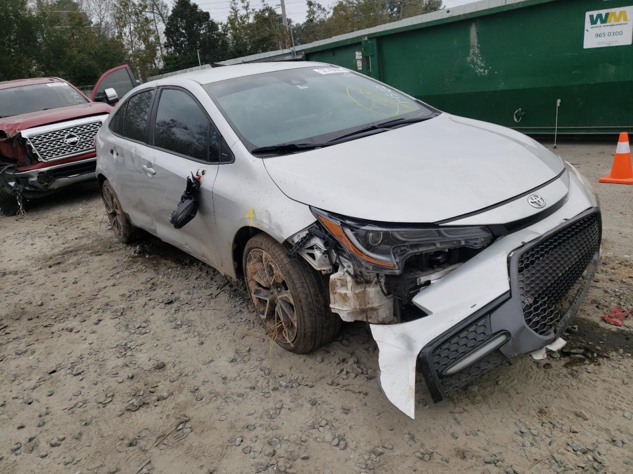Photo 1 from auction – 2020 TOYOTA COROLLA SE with VIN 5YFS4RCE9LP049037