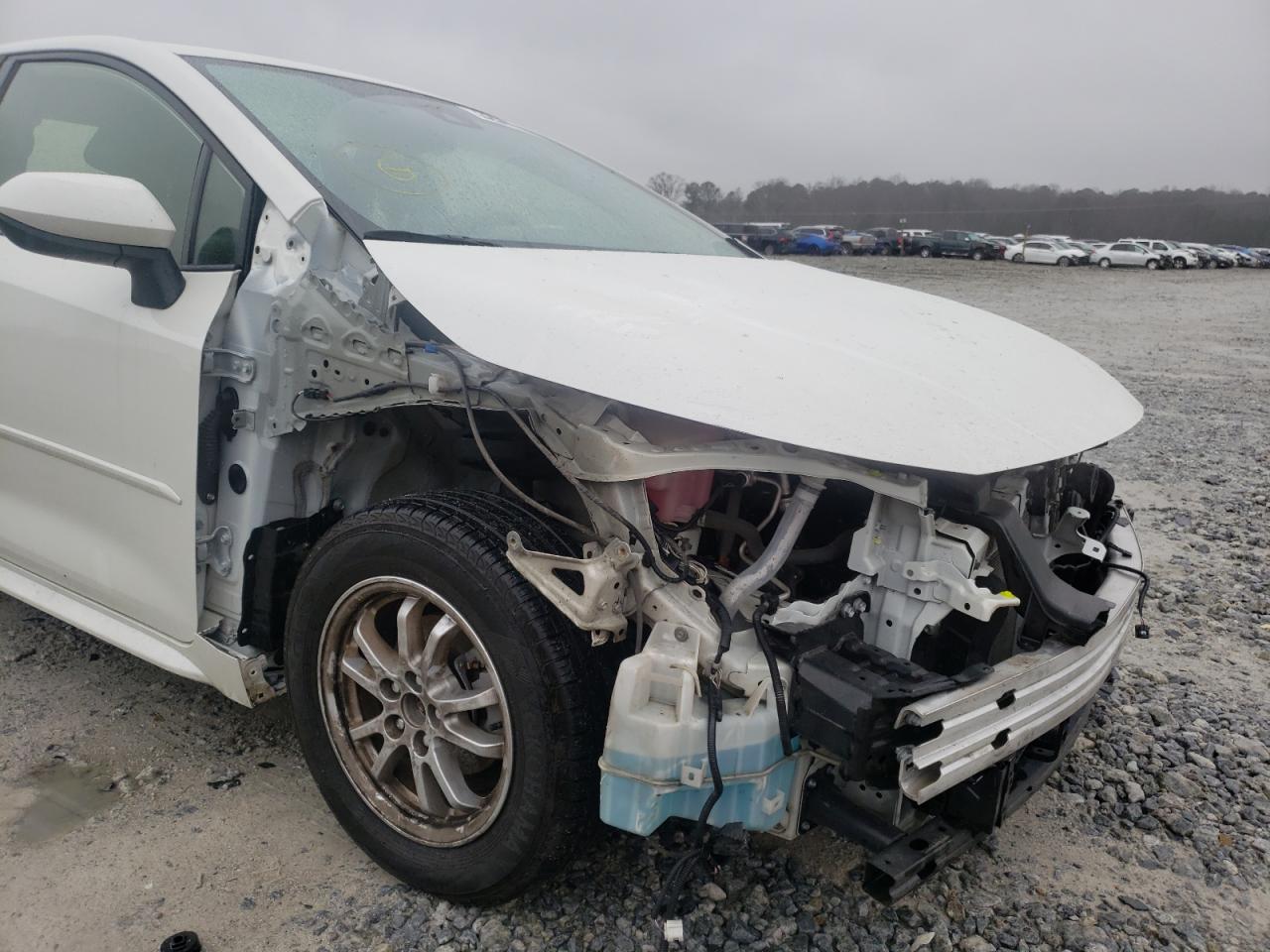 Photo 9 from auction – 2020 TOYOTA COROLLA LE with VIN JTDEBRBE7LJ023206