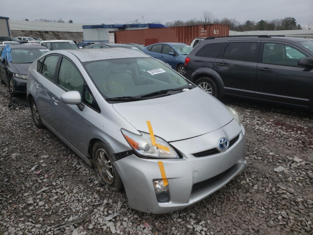 TOYOTA PRIUS 2010 with VIN JTDKN3DU9A0101807 - Photo from auction