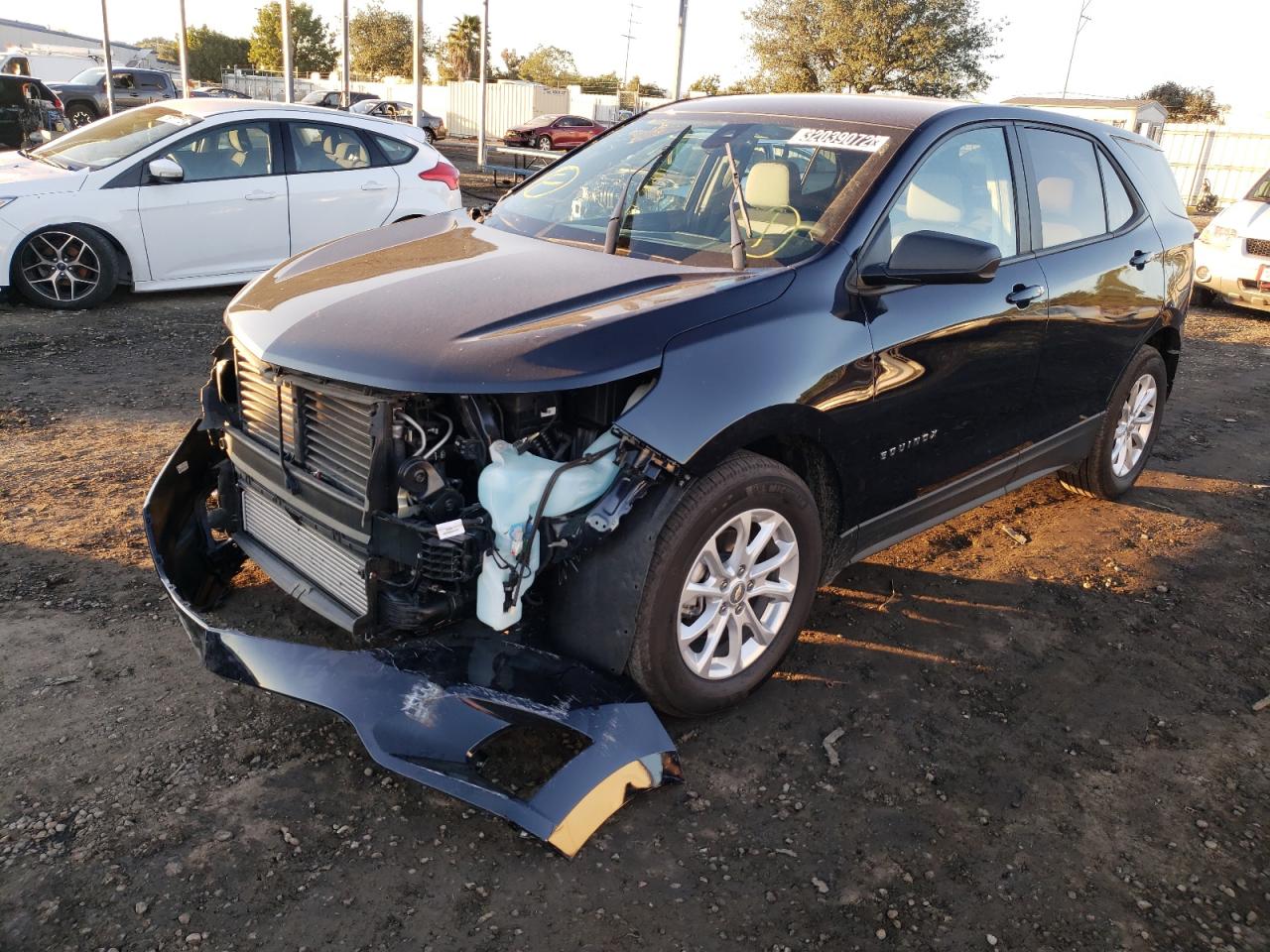 Photo 2 from auction – 2021 CHEVROLET EQUINOX LS with VIN 3GNAXHEV8MS102574