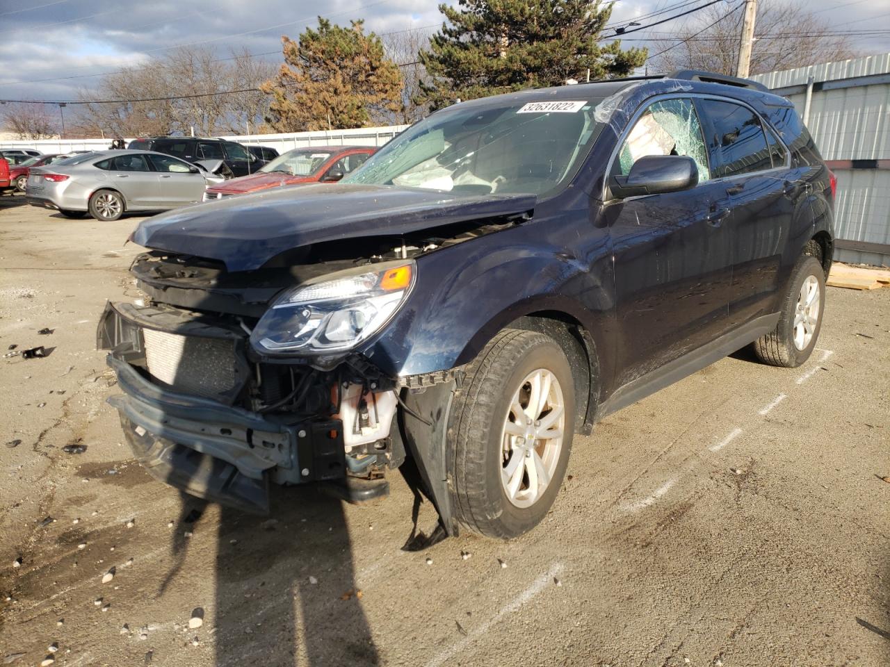 Photo 2 from auction – 2016 CHEVROLET EQUINOX LT with VIN 2GNALCEK8G1179949