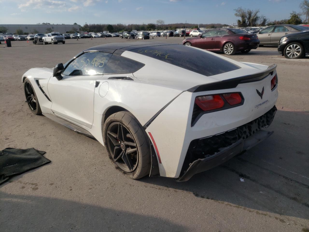 Photo 3 from auction – 2014 CHEVROLET CORVETTE S with VIN 1G1YL2D72E5102528