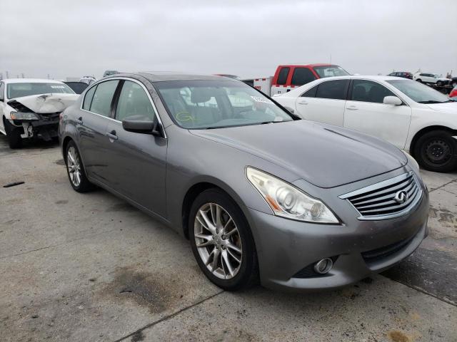 INFINITI G37 BASE 2012 with VIN JN1CV6AP8CM628790 - Photo from auction