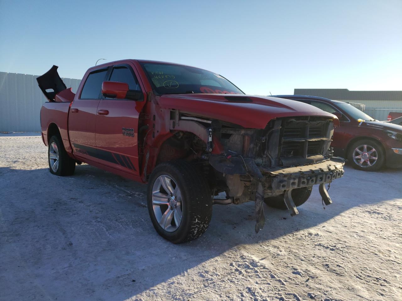 RAM 1500 SPORT 2014 z numerem VIN 1C6RR7MTXES468895 - Zdjęcie z aukcji