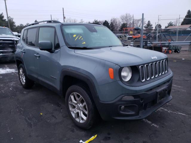 JEEP RENEGADE L 2017 with VIN ZACCJBBB3HPG36423 - Photo from auction