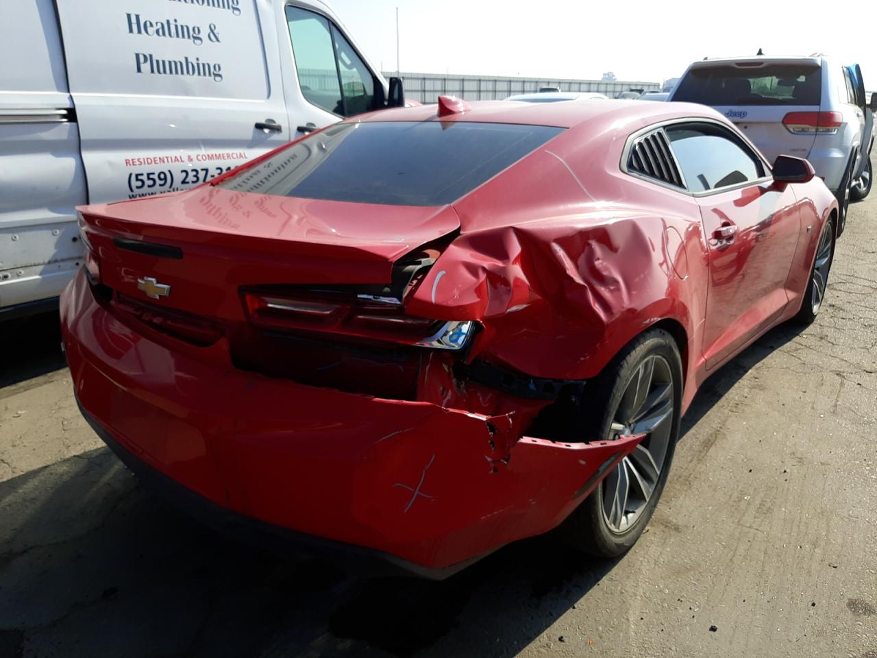 Photo 4 from auction – 2017 CHEVROLET CAMARO LT with VIN 1G1FB1RSXH0106930