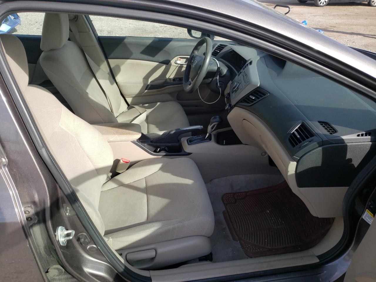 Photo 5 from auction – 2012 HONDA CIVIC LX with VIN 19XFB2F59CE085094