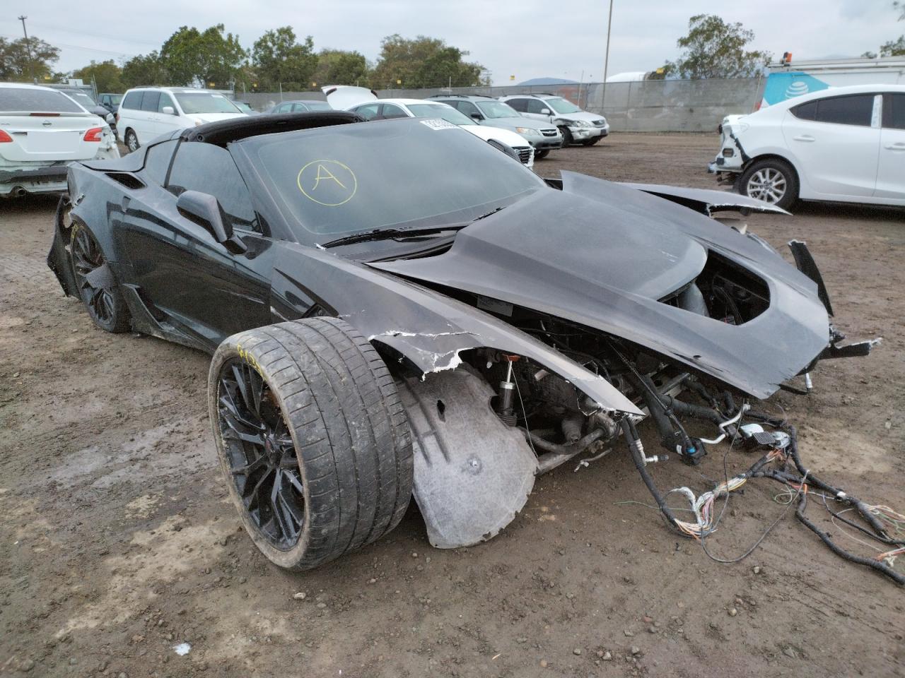 Photo 1 from auction – 2016 CHEVROLET CORVETTE Z with VIN 1G1YP2D63G5609792