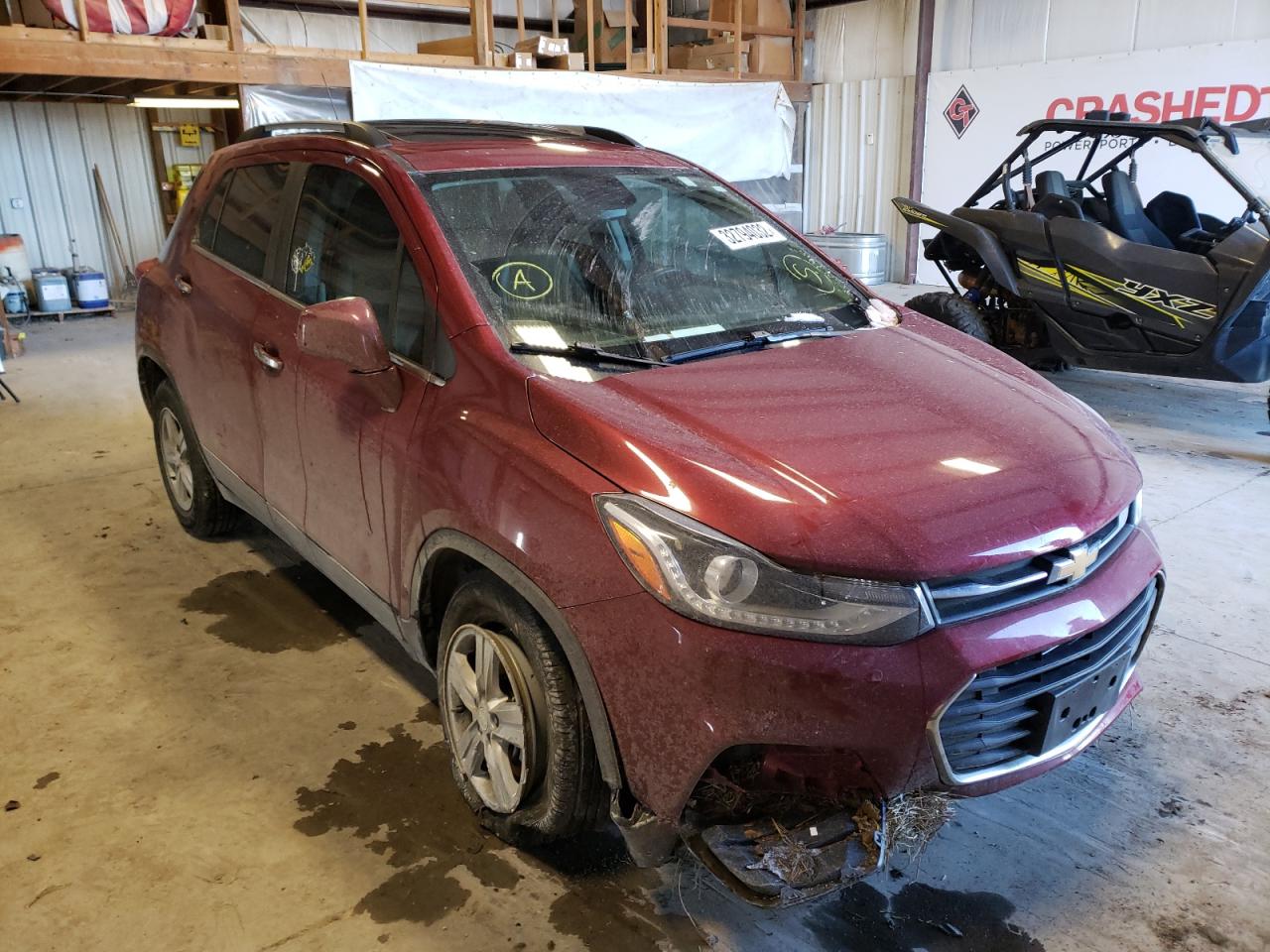 Photo 1 from auction – 2018 CHEVROLET TRAX 1LT with VIN 3GNCJLSB9JL412617