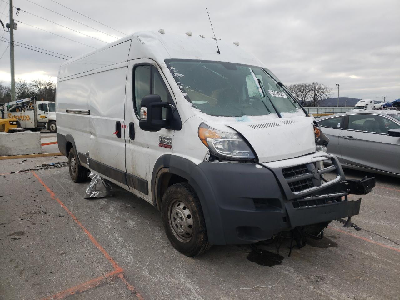 RAM PROMASTER 2017 with VIN 3C6URVJG4HE520048 - Photo from auction