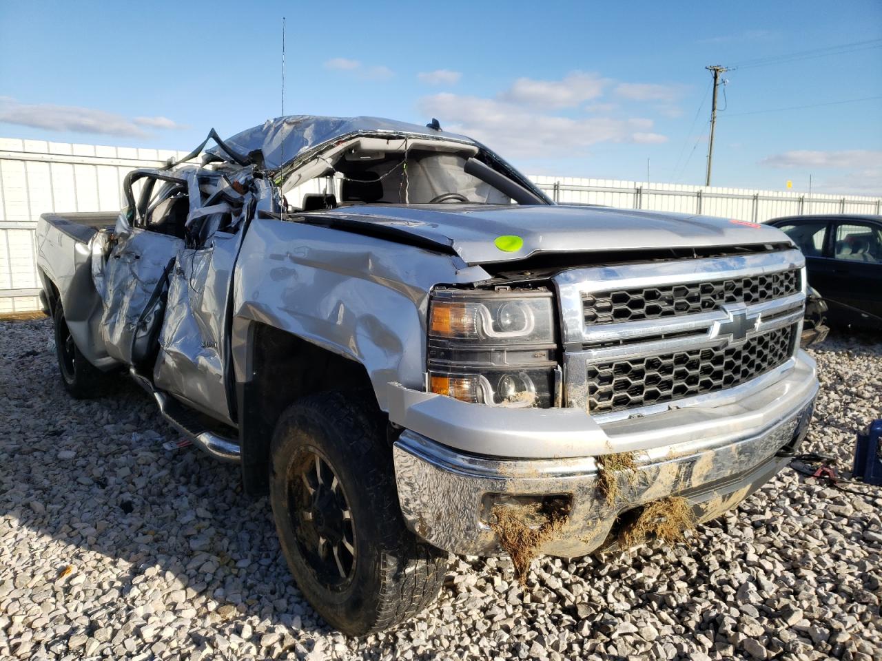 CHEVROLET SILVERADO 2014 with VIN 1GCVKREC1EZ395557 - Photo from auction