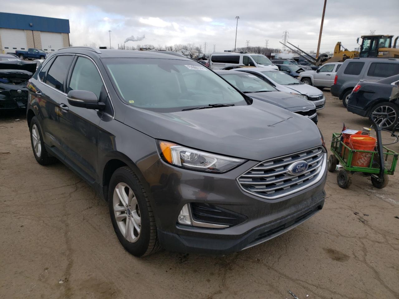 FORD EDGE SEL 2019 with VIN 2FMPK4J90KBB57070 - Photo from auction