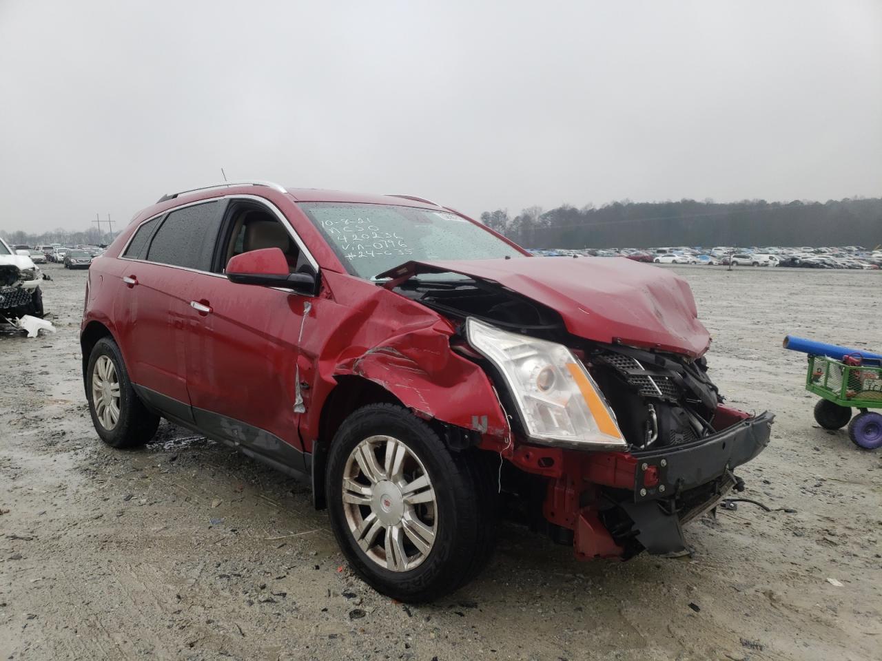 CADILLAC SRX LUXURY 2012 with VIN 3GYFNAE39CS540796 - Photo from auction