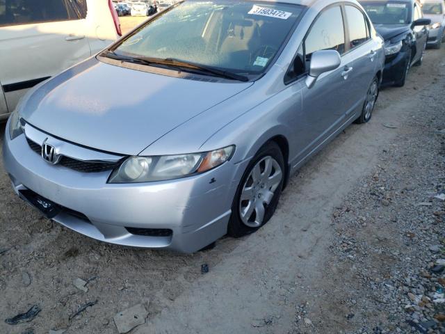 Photo 2 from auction – 2009 HONDA CIVIC LX with VIN 19XFA16529E049964