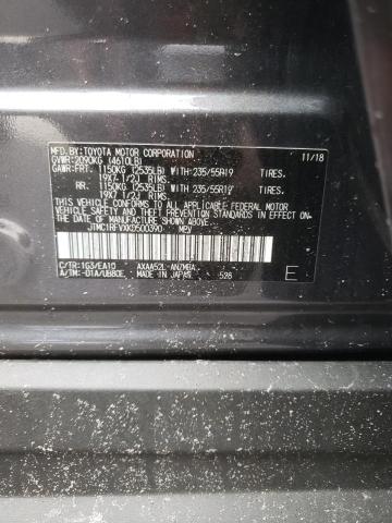 Photo 10 from auction – 2019 TOYOTA RAV4 XLE P with VIN JTMC1RFVXKD500390