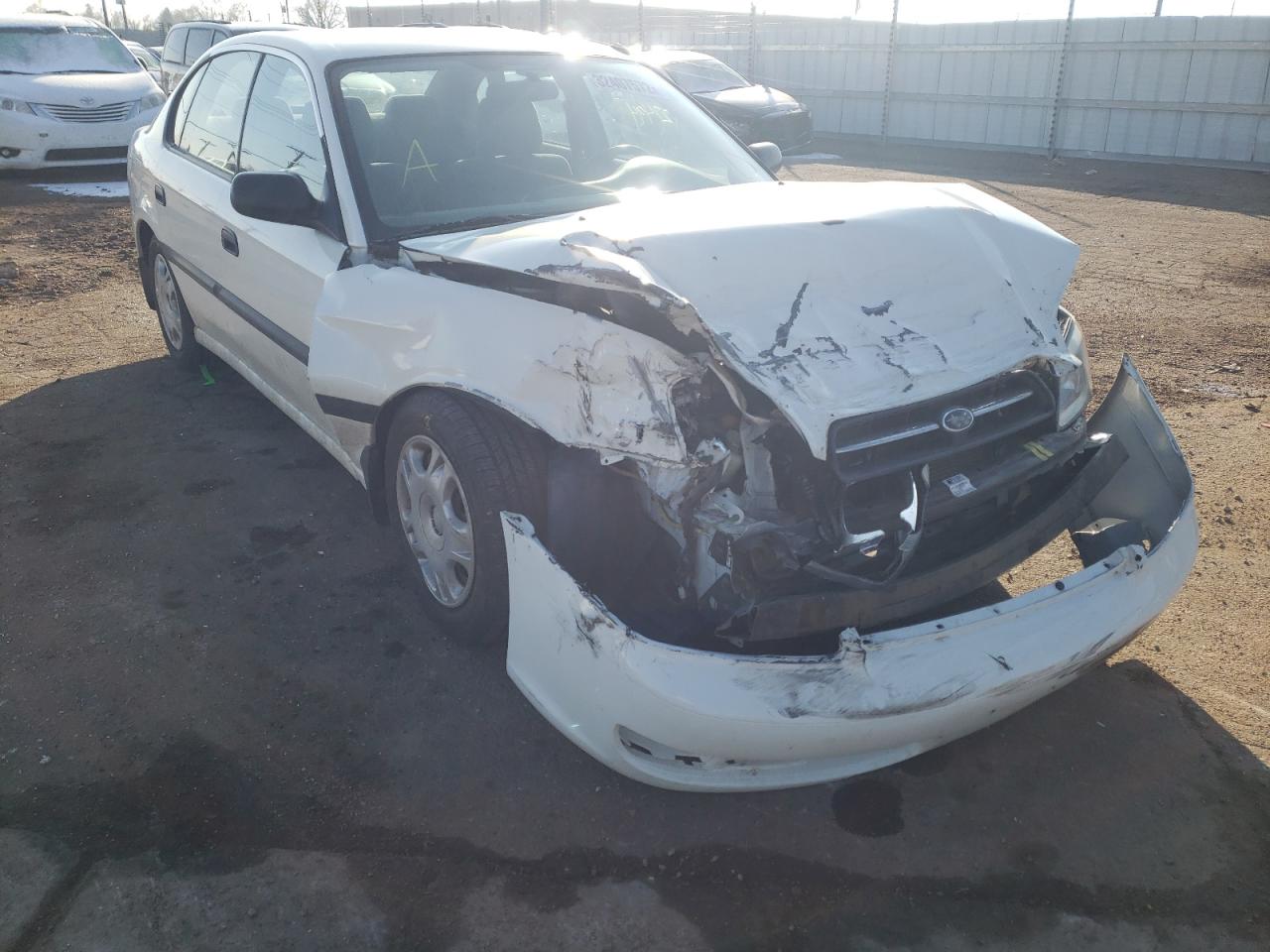 SUBARU LEGACY L 2001 with VIN 4S3BE635317209634 - Photo from auction
