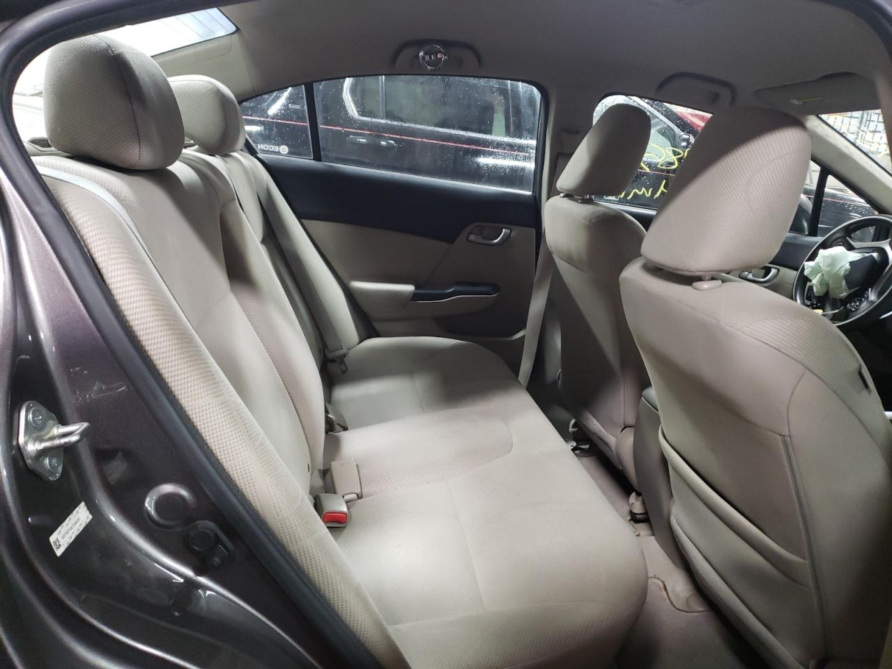 Foto 6 de la subasta – 2012 HONDA CIVIC LX con VIN 19XFB2F59CE089291