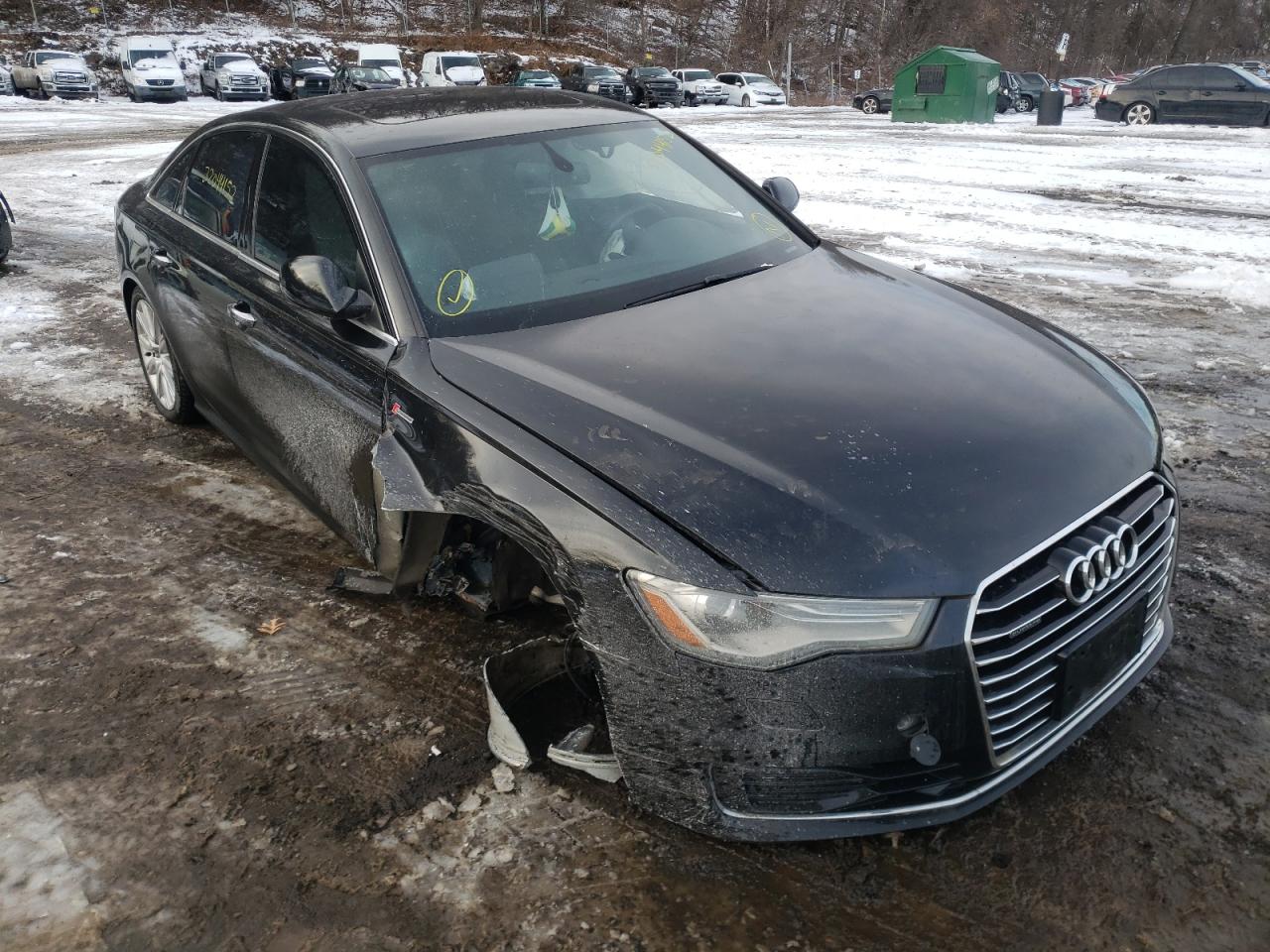 AUDI A6 PREMIUM 2016 with VIN WAUFGAFC2GN055735 - Photo from auction