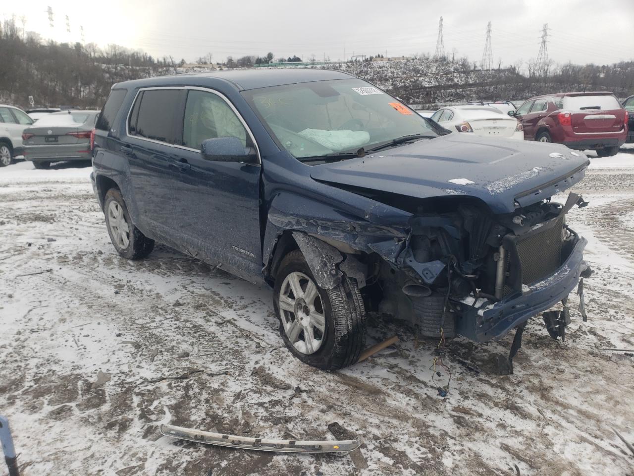 GMC TERRAIN SL 2016 with VIN 2GKFLSEK6G6199164 - Photo from auction