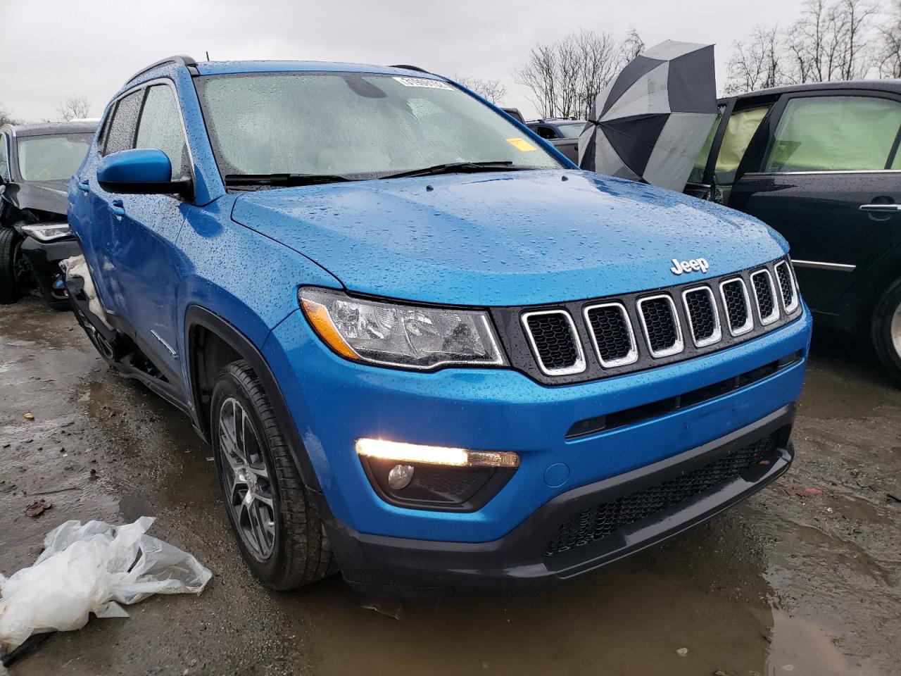 JEEP COMPASS LA 2018 مع رقم تعريف المركبة 3C4NJCBB8JT503167 - صورة من المزاد