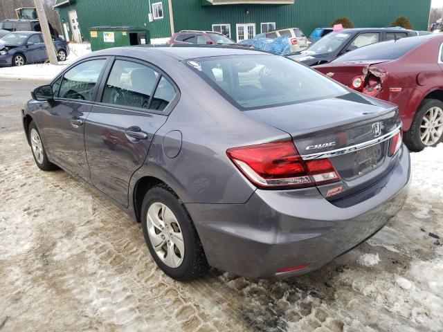 Photo 3 from auction – 2015 HONDA CIVIC LX with VIN 19XFB2F54FE104722